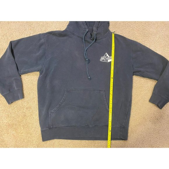 Obey Propaganda Mens Black Hoodie Sweatshirt Jacket Size Medium - Picture 5 of 8